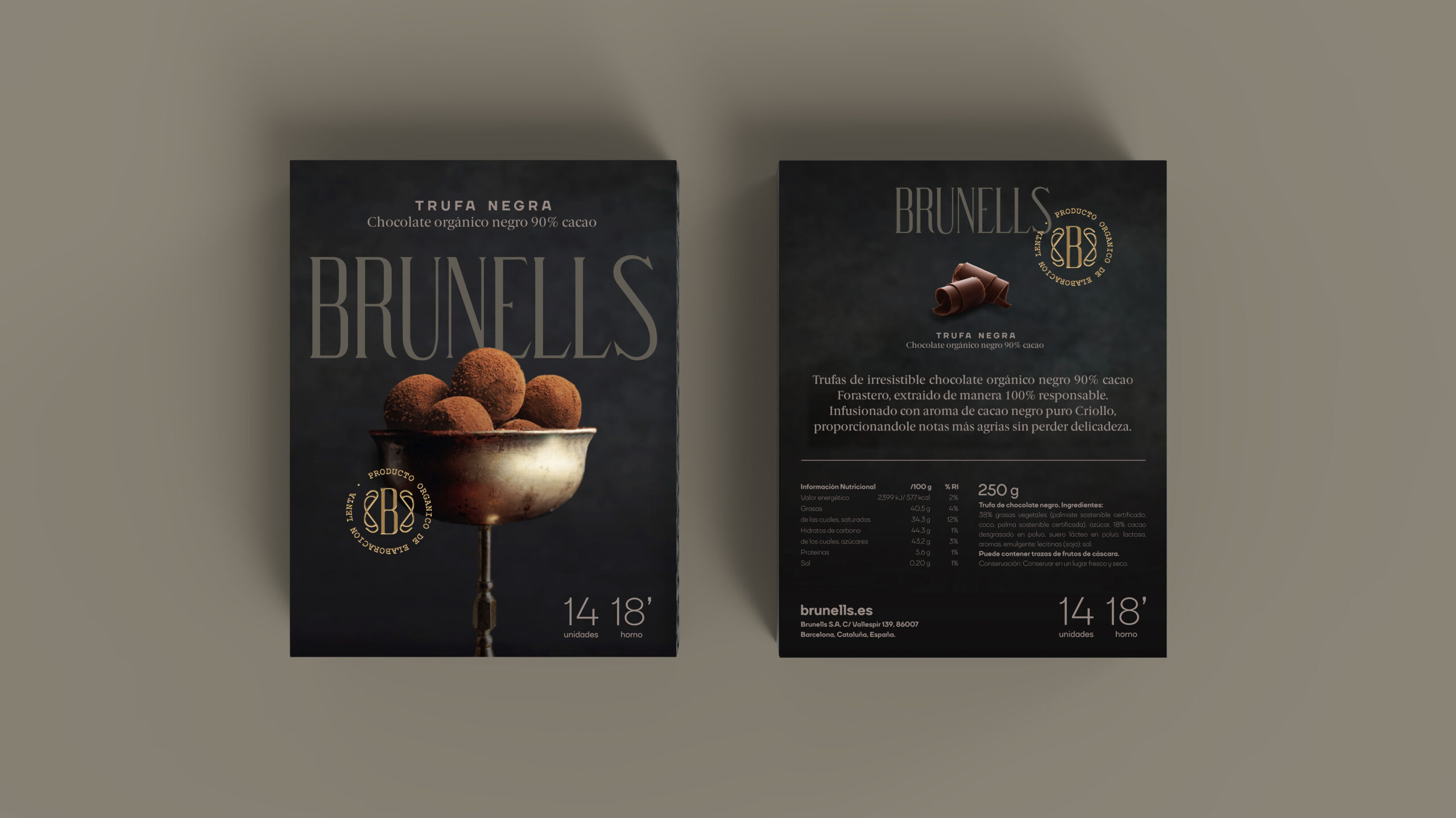 Brunells Patisserie Packaging - Imagen 3