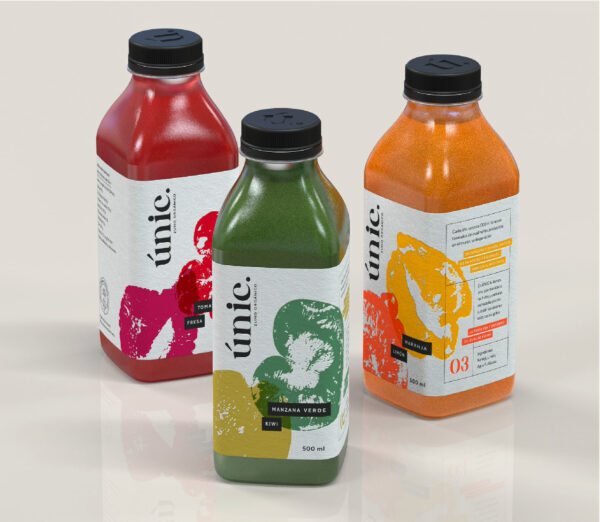Packaging Zumos Únic